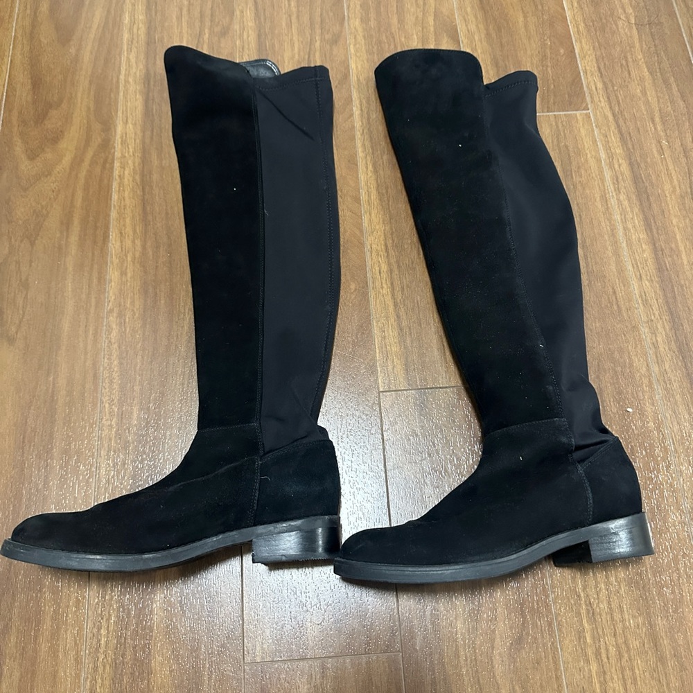 Waterproof Blondo Seude Knee High Boots Size 7 Wide Calf